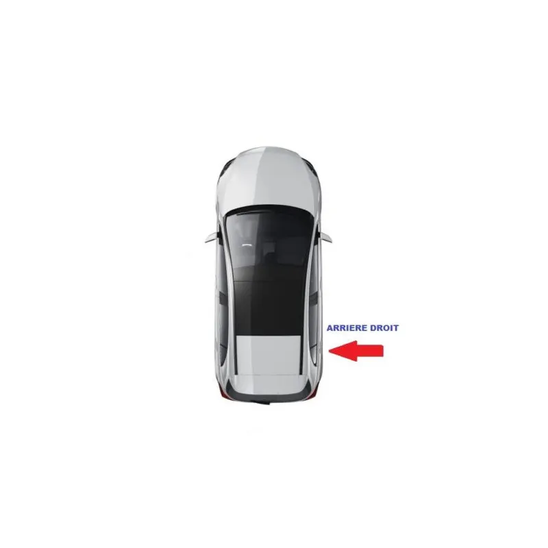 Agrafe Leve Vitre Glissante Arriere Droite PEUGEOT 206 CC Cabriolet