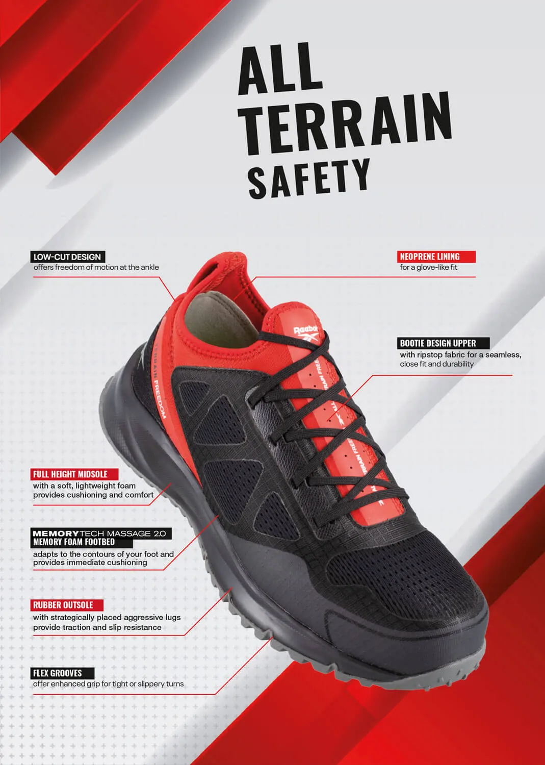 Basket de sécurité IB4092 ALL TERRAIN SAFETY Reebok S3