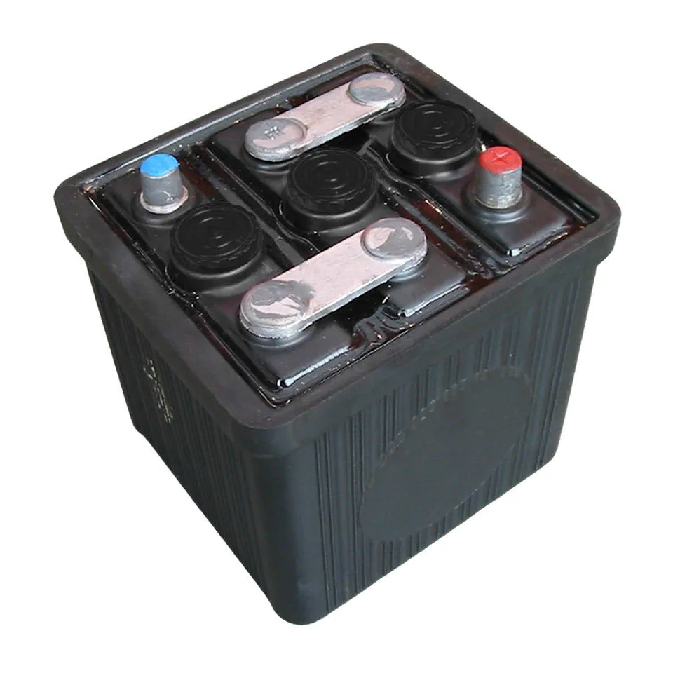 Batterie Vintage 6 V - 66 Ah (vide) 