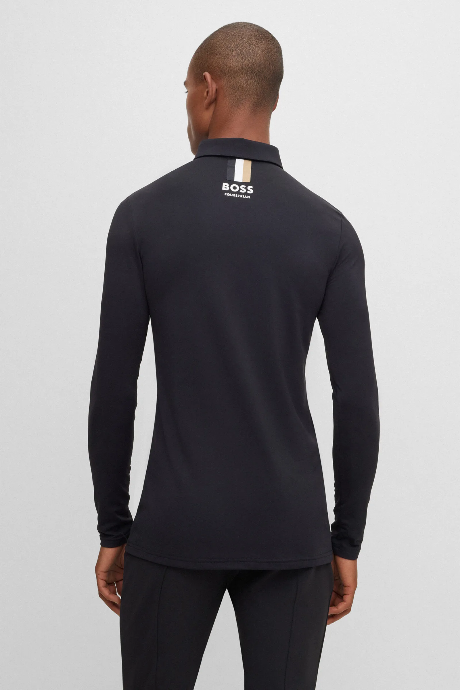 Boss Polo d'entraînement Elton Signature Stripe pour hommes