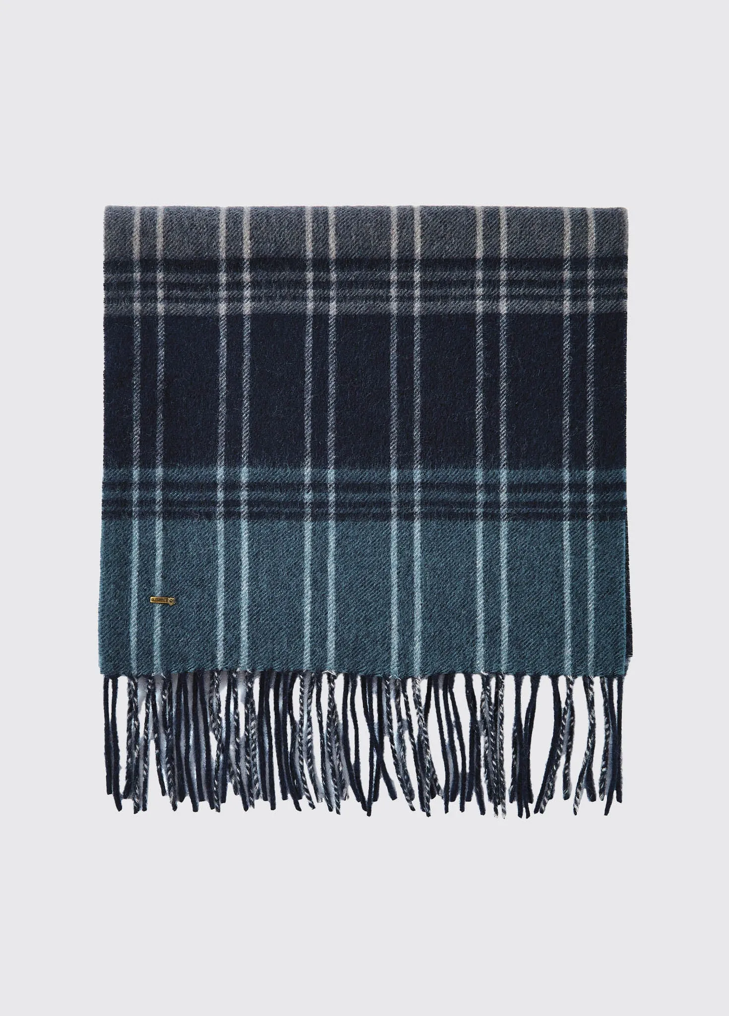 charpe en laine Gleneagle - Navy