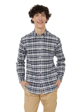 CHEMISE DROITE à CARREAUX EN COTON - POLO RALPH LAUREN pour HOMME | Printemps
