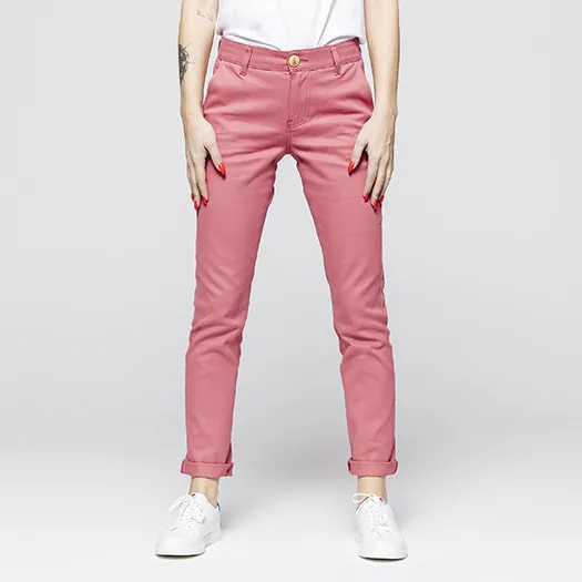 Chino 1083 Pêche - Femme - Nouvelle Ere Evian