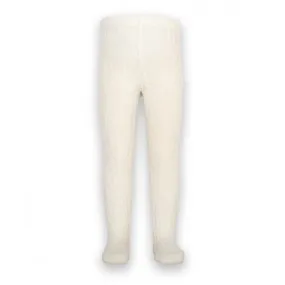 Collants coton bio Crème