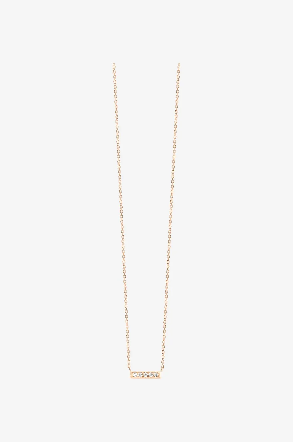 Collier en or rose et diamants Medellin