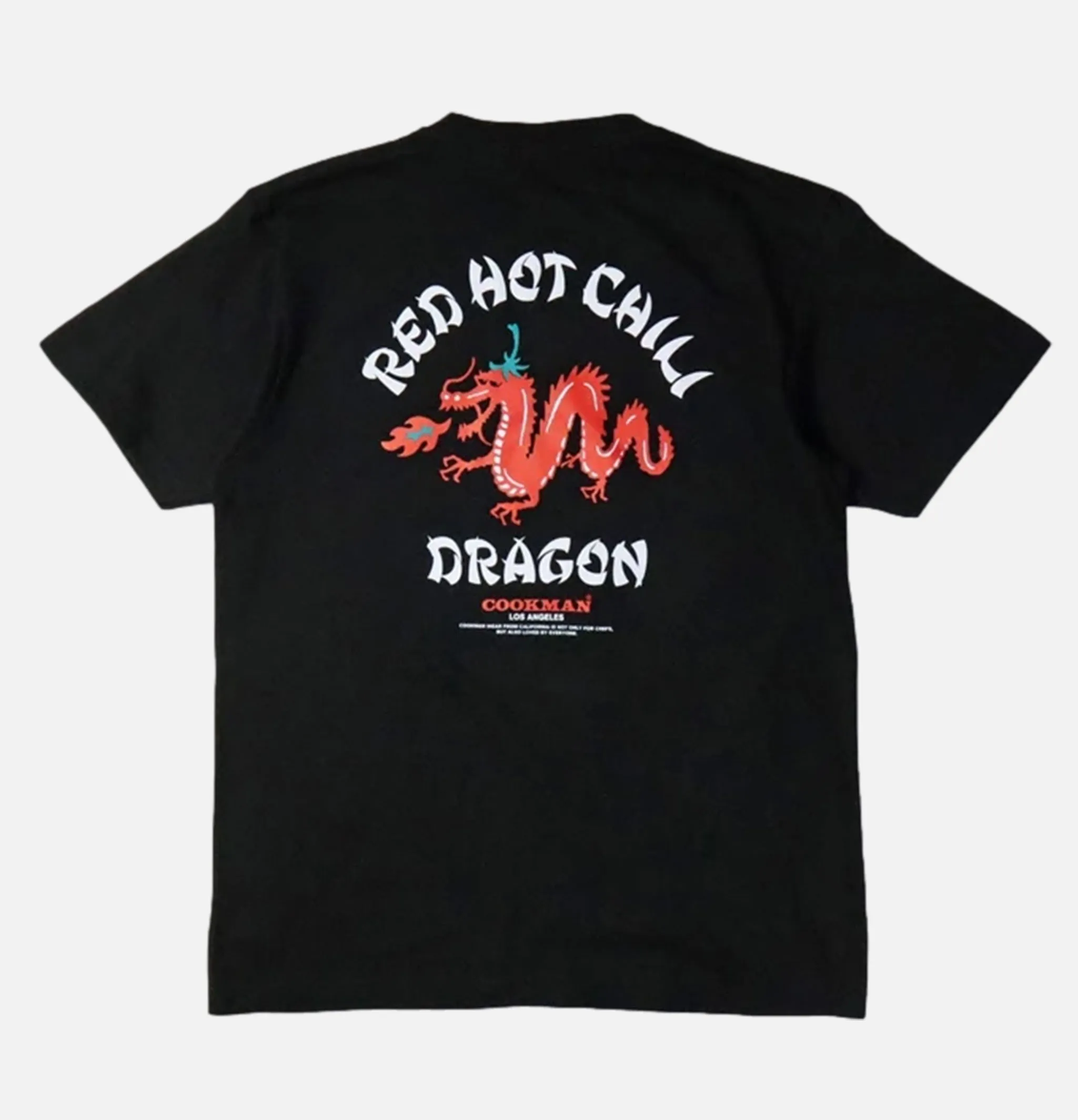 Cookman | Chili Dragon T-Shirt Noir | Shop Royalcheese Paris