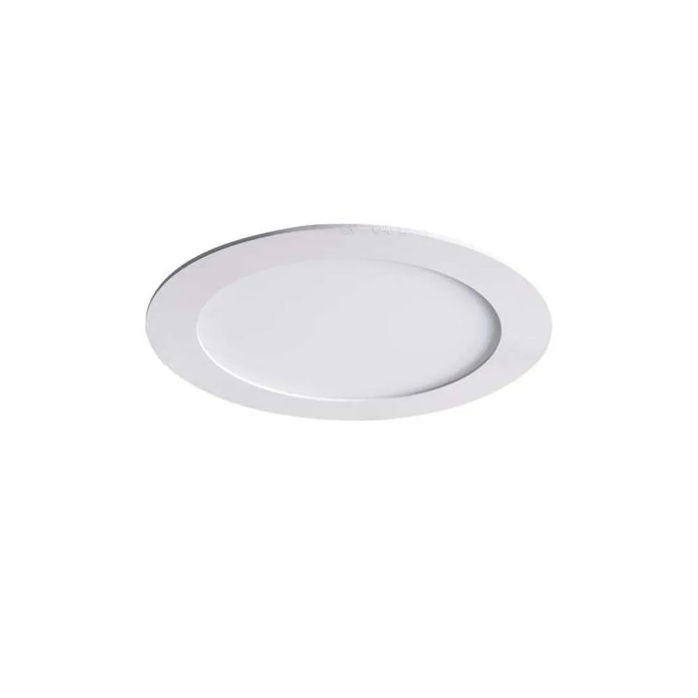 Downlight led 18w étanche ip44 rond Ø220mm blanc blanc naturel 4000k