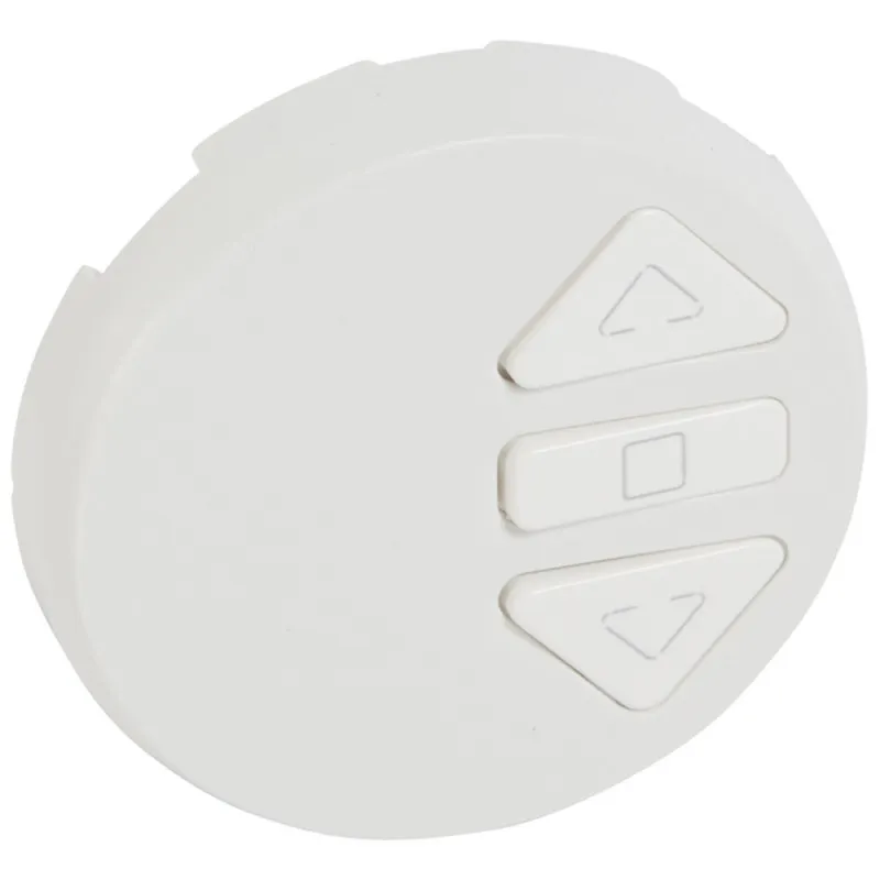 Enjoliveur Céliane pour interrupteur individuel radio RTS Somfy Blanc (068179)