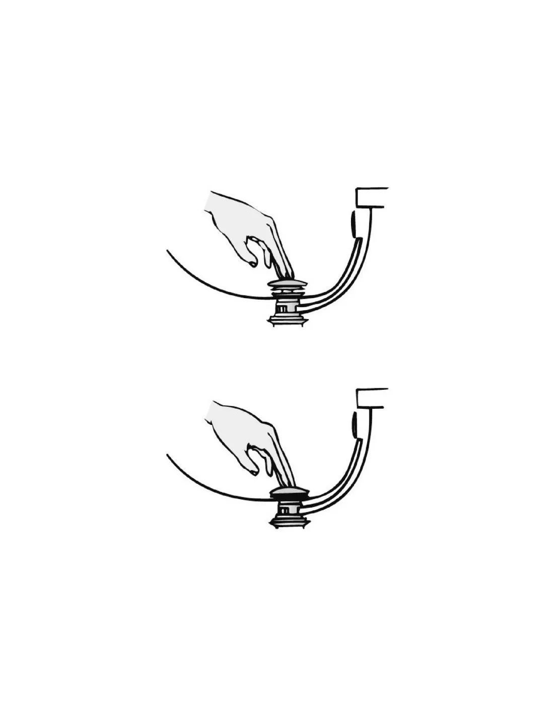 Ensemble bonde quick clac et siphon Ø 32 pour lavabo - Plomberie Online