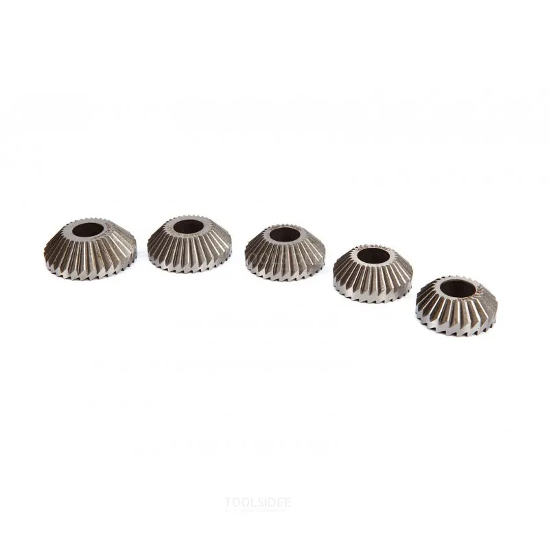 Ensemble de 5 meuleuses / couteaux pour siège de soupape hbm