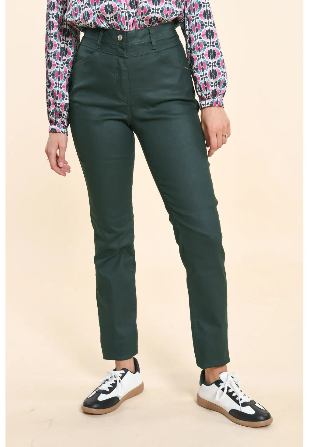 FRANCKY - PANTALON - KAKI
