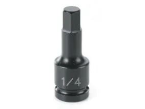 Grey Pneumatic 9904F Douille à chocs hexagonale 1/8" à prise 1/4"
