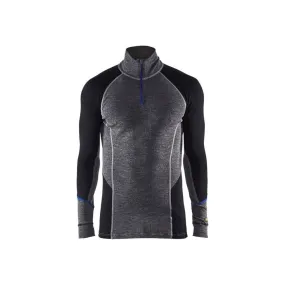 Haut de sous-vêtement Blaklader Warm col zippé Laine mérinos