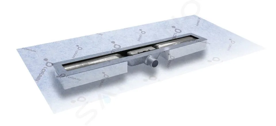 I-Drain Linear 54 - Caniveau de douche ABS avec étanchéité, longueur 80 cm IDABS4M08001X1