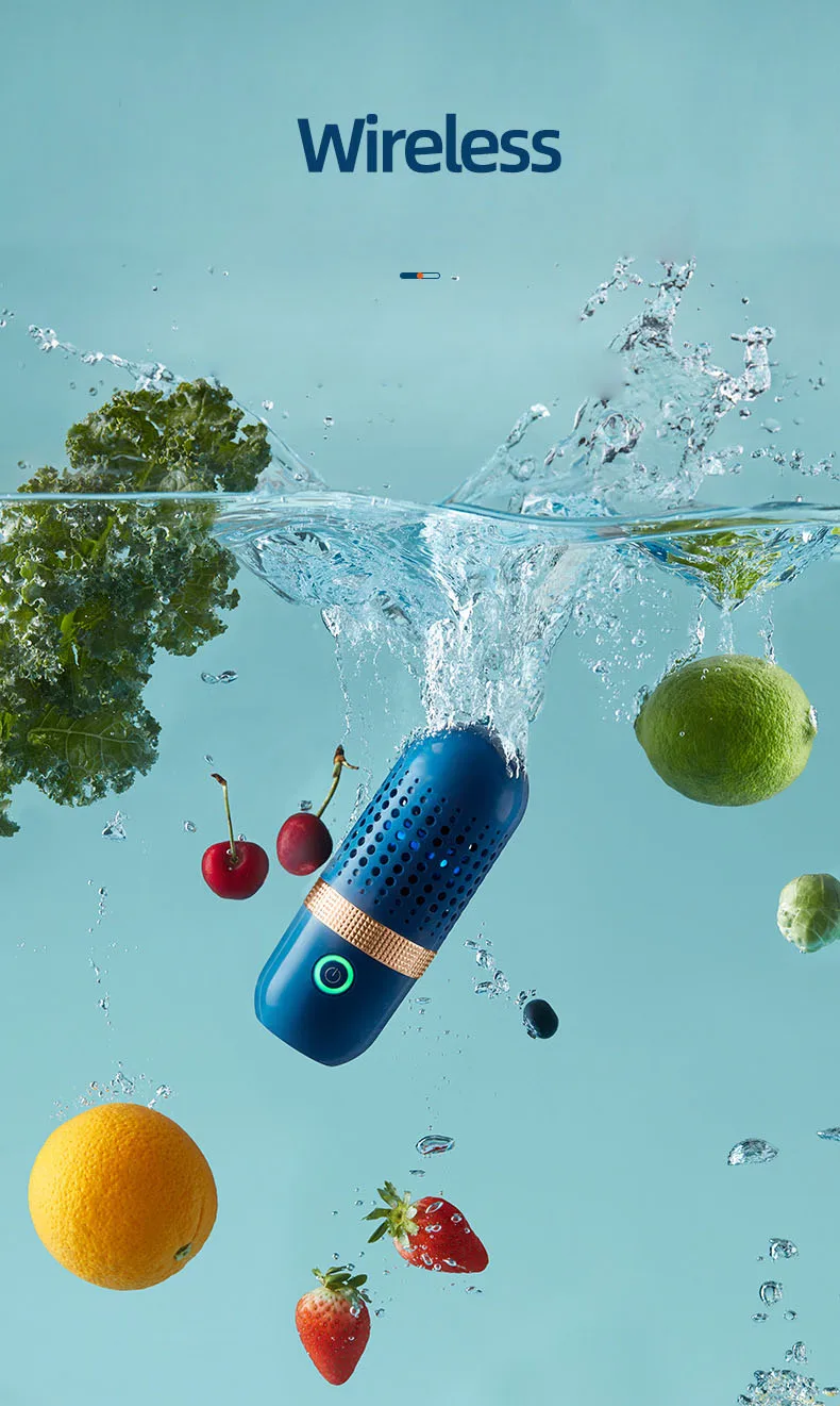Lavez vos fruits et légumes en toute simplicité avec notre Machine à laver portable USB 