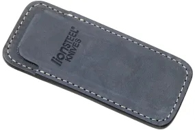 LionSteel 900FDV3 BL étui avec clip de poche, cuir bleu