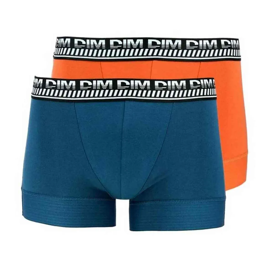 Lot de 2 Boxers 3D FLEX STAY AND FIT X2  en coton Dim - Boxer & Shorty Homme sur MenCorner
