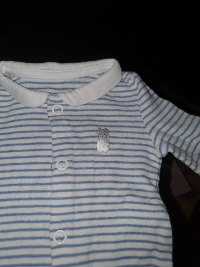 Lot de 3 Body - Deva - 1 mois  | Beebs