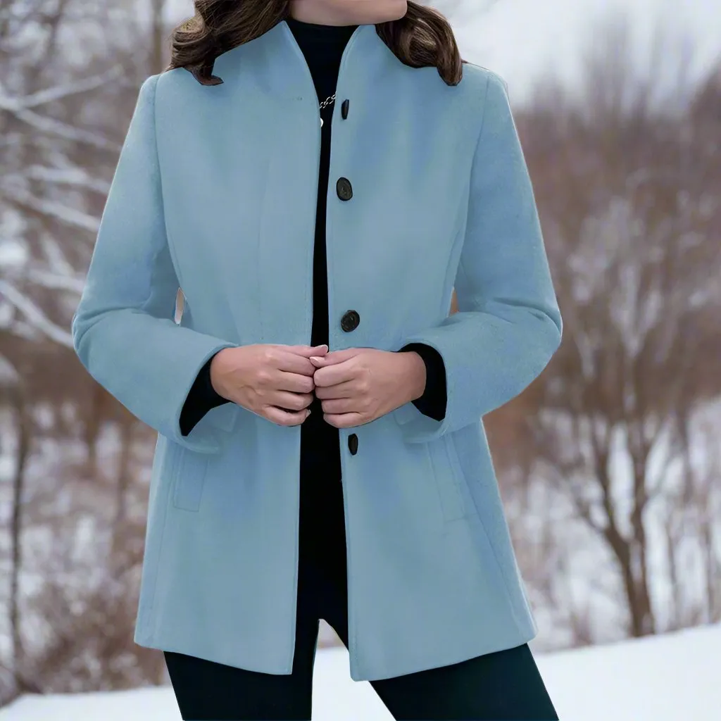 Mercy - Manteau chaud à coupe slim et épurée