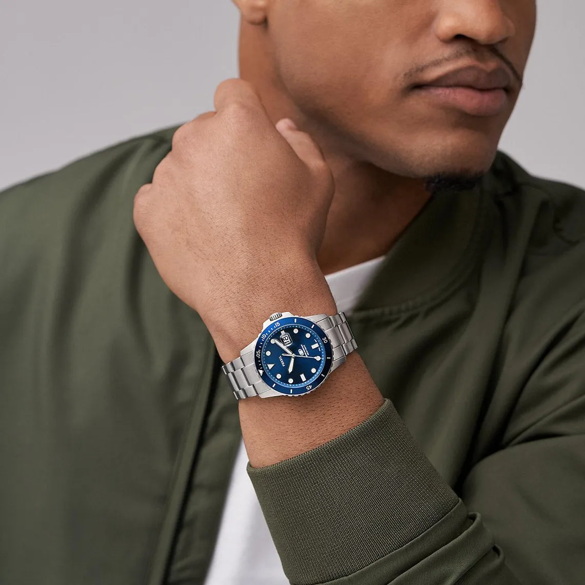 Montre Homme  Fossil   FS6029 - Bracelet Acier Acier | 3 Suisses