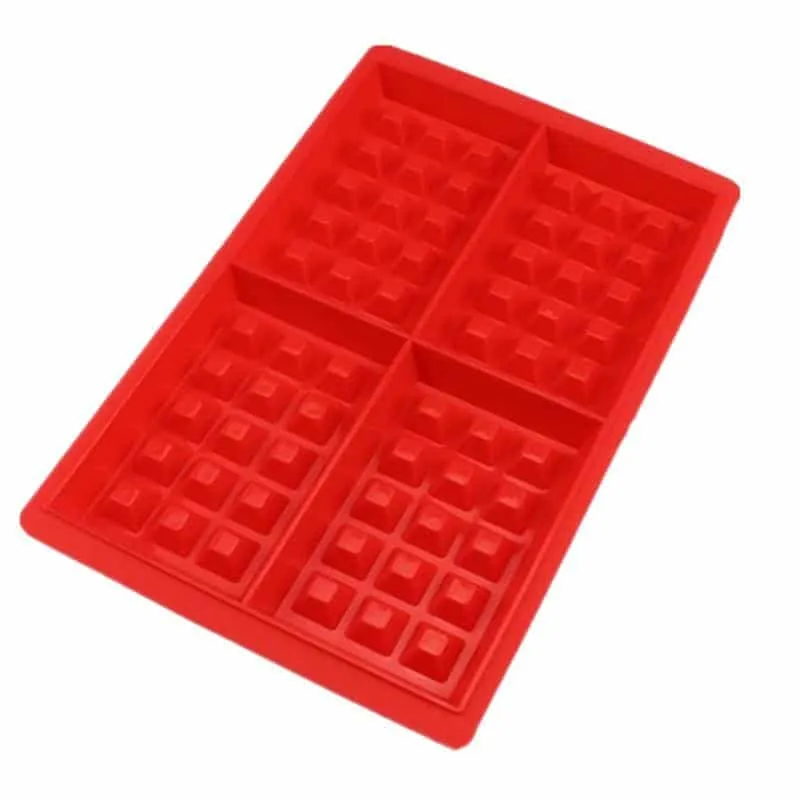 Moule à Gaufre en Silicone - Matériel de Pâtisserie - Gadgets de Cuisine
