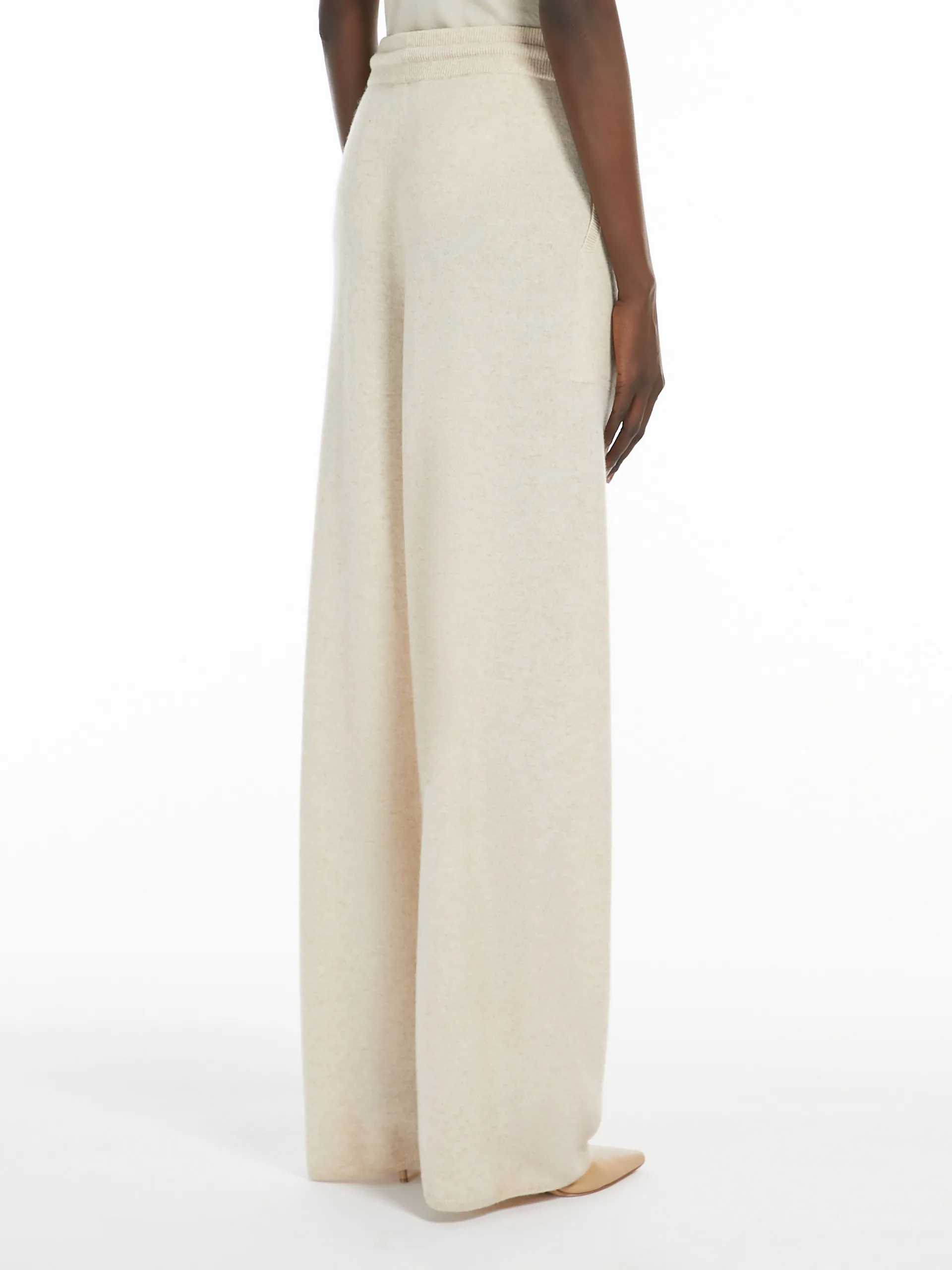 Pantalon en laine et cachemire