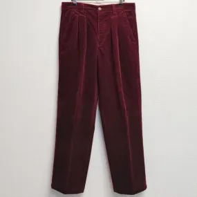 Pantalon en velours framboise vintage "Lee Cooper" - 42 - Femme