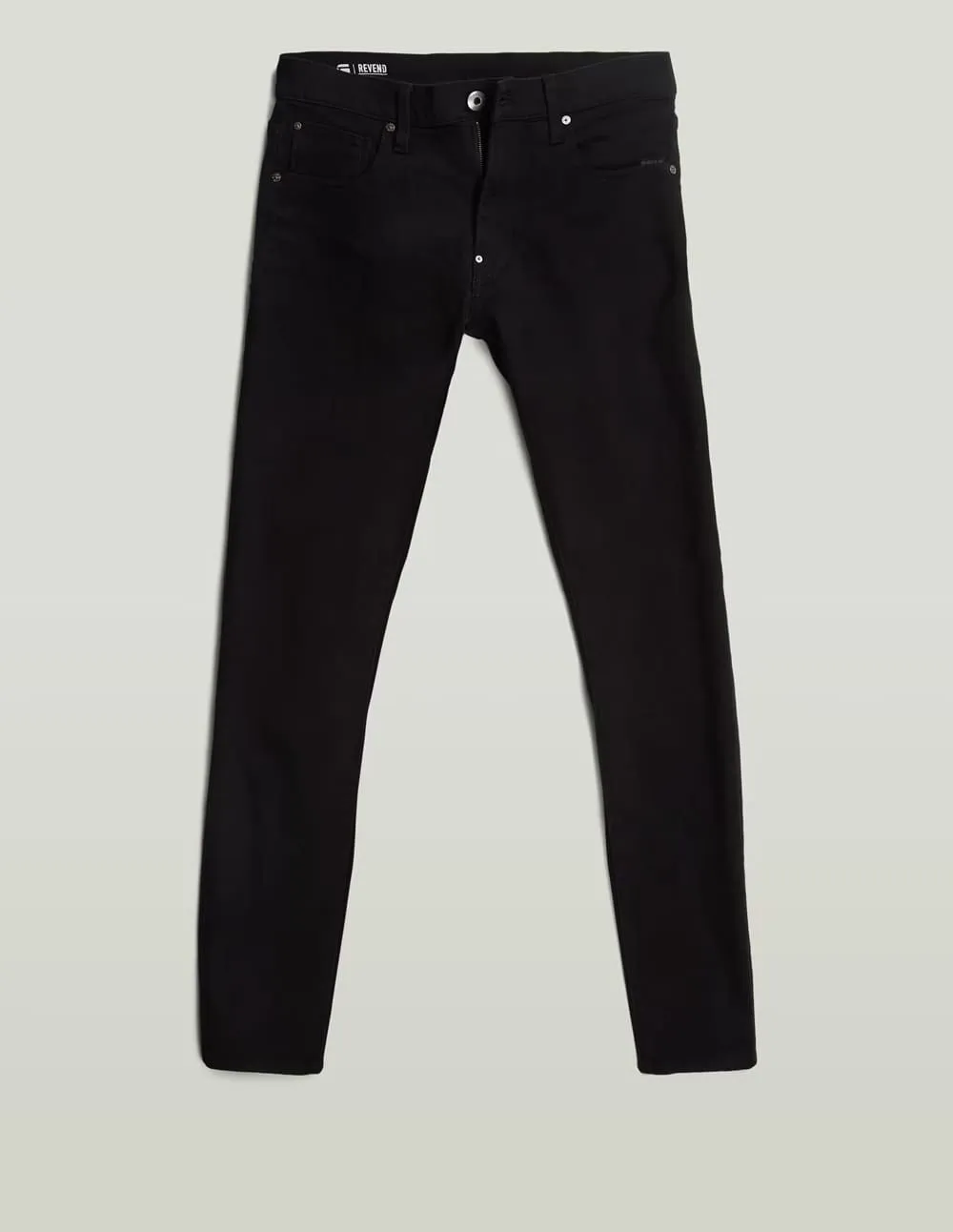 Pantalón Vaquero G-Star Revend Skinny Negro Hombre