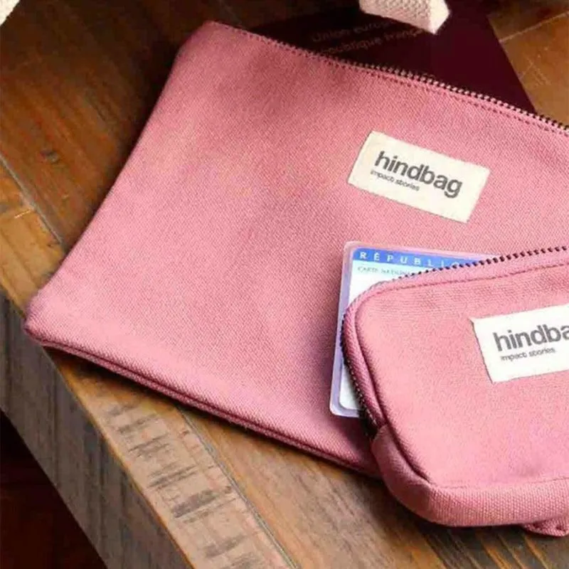 Pochette Hindbag Lou 20 cm Rose Blush
