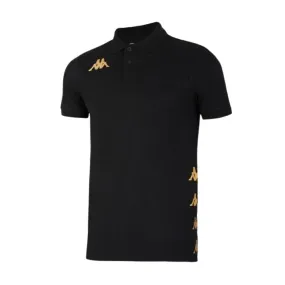 Polo Kappa Gastio Noir pour homme