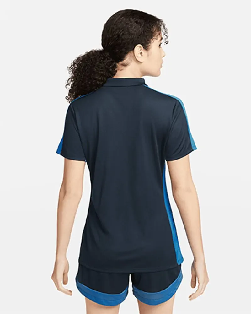 Polo Nike Academy 23 Bleu Marine & Bleu Royal pour femme