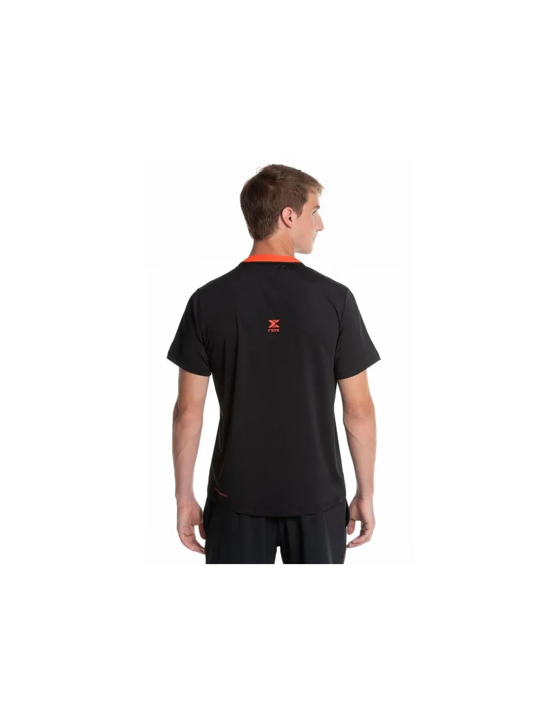 Polo pádel Nox de Team Regular Black Homme
