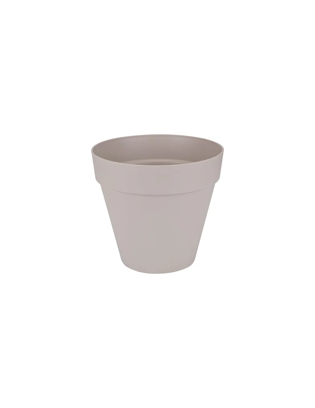 pot loft urban d.20cm gris chaud - elho