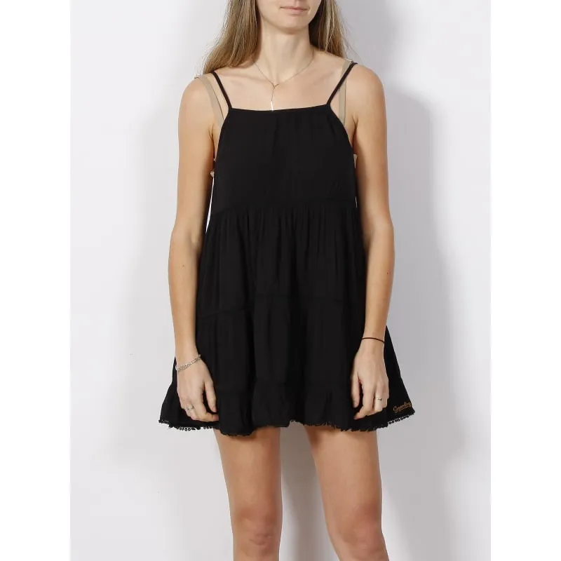 Robe courte imprimés mathild bleu femme - Molly Bracken | wimod