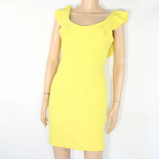 Robe Jaune CAYRO MODA Taille Estimée M