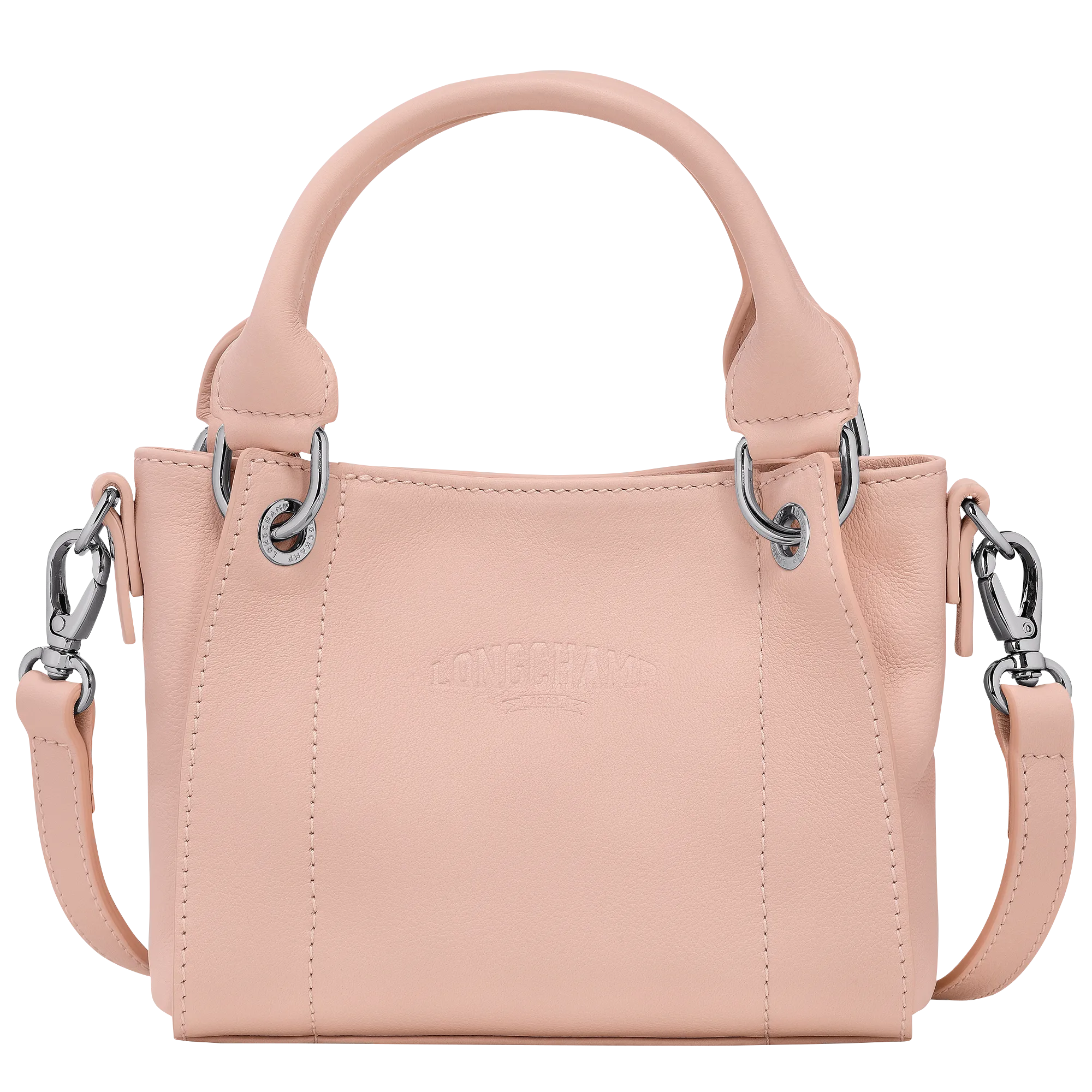 Sac à main XS Longchamp 3D Cuir - Nude