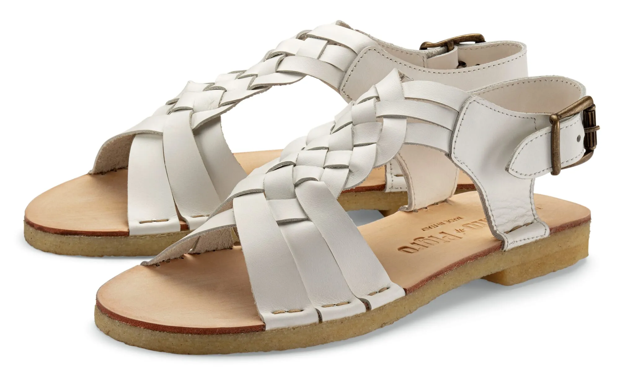 Sandale en cuir pour femme