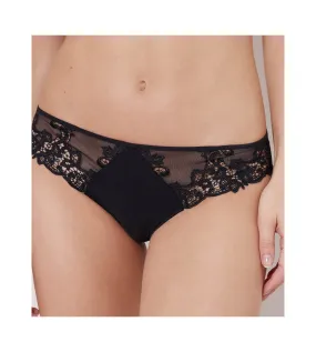 Slip brésilien Simone Pérèle Saga Noir | Lingerie Sipp