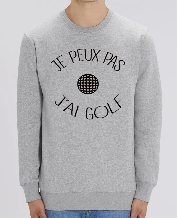 Sweat-shirt Je peux pas j'ai golf Par Freeyourshirt.com