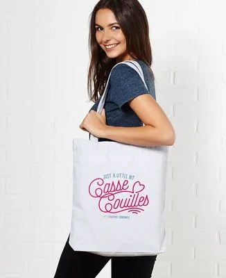 T-Shirt femme Little bit casse couilles