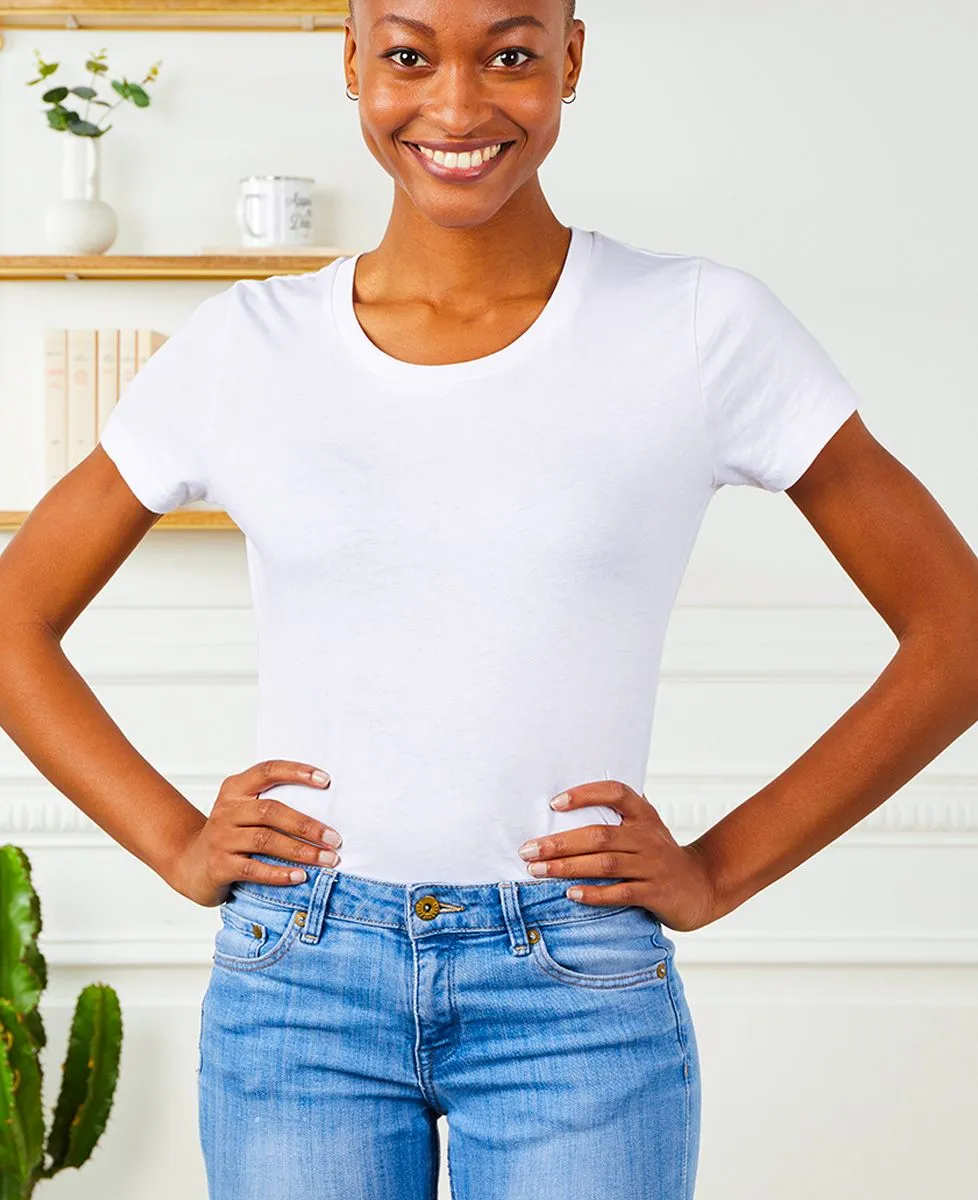 T-Shirt femme Maîtresse au grand coeur personnalisé