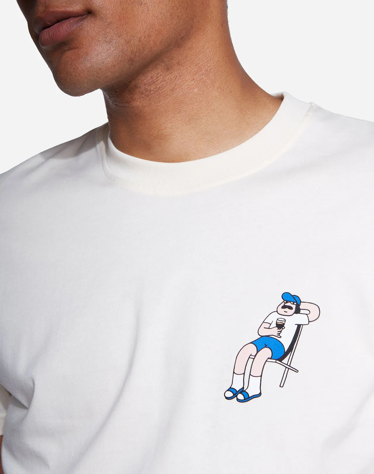 T-shirt Hippie Van ivoire Taille S Couleurs Ivoire