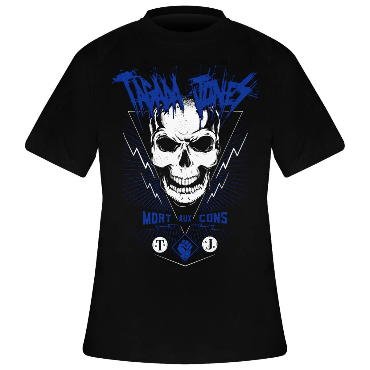 T-Shirt Homme TAGADA JONES - Mort Aux Cons - Rock A Gogo