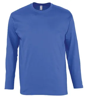 T-shirt manches longues HOMME - 11420 - bleu roi 