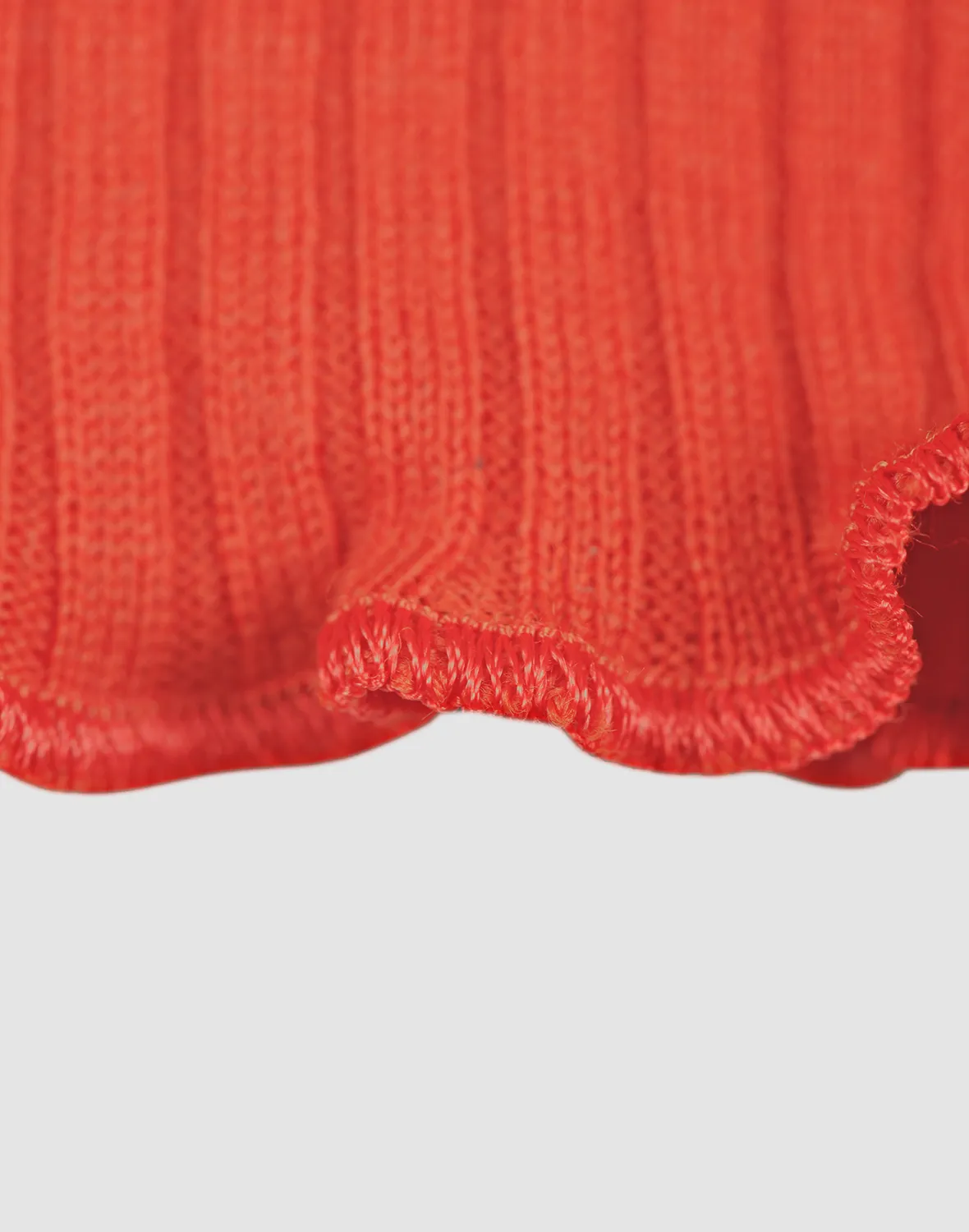 T-shirt à volants pour enfant en laine mérinos