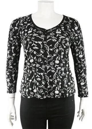 Top manches longues-Camaïeu--Blanc-50 - XXL-Féminin