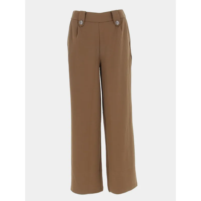 Top manches longues côtelé milie bleu marine femme - Morgan | wimod