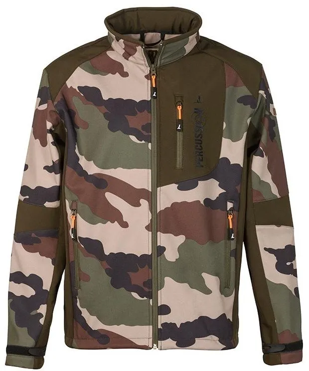 Veste softshell camo PERCUSSION