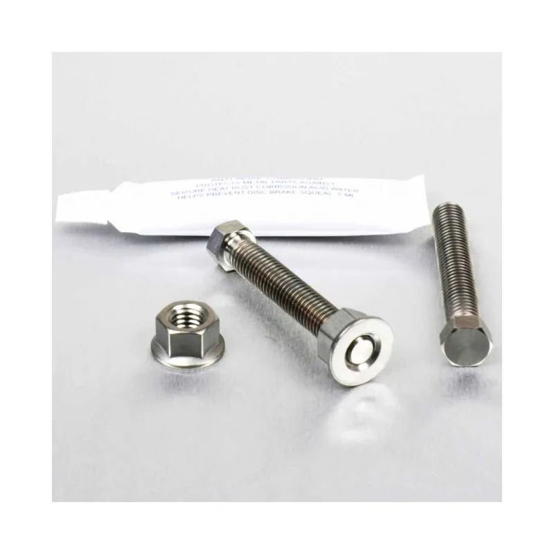 Vis et écrou ajusteur tension chaine en Titane M8 x 50mm