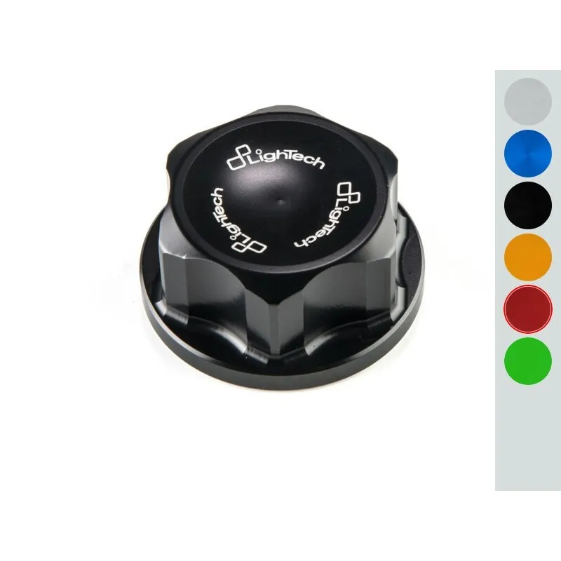 Écrou de colonne direction LIGHTECH ergal M28x1,00 - rouge - piecemotoquad
